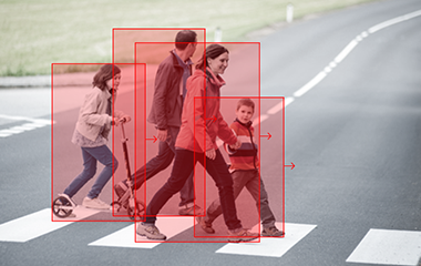 恒盛平台注册行人方向标注，提升智能导航体验